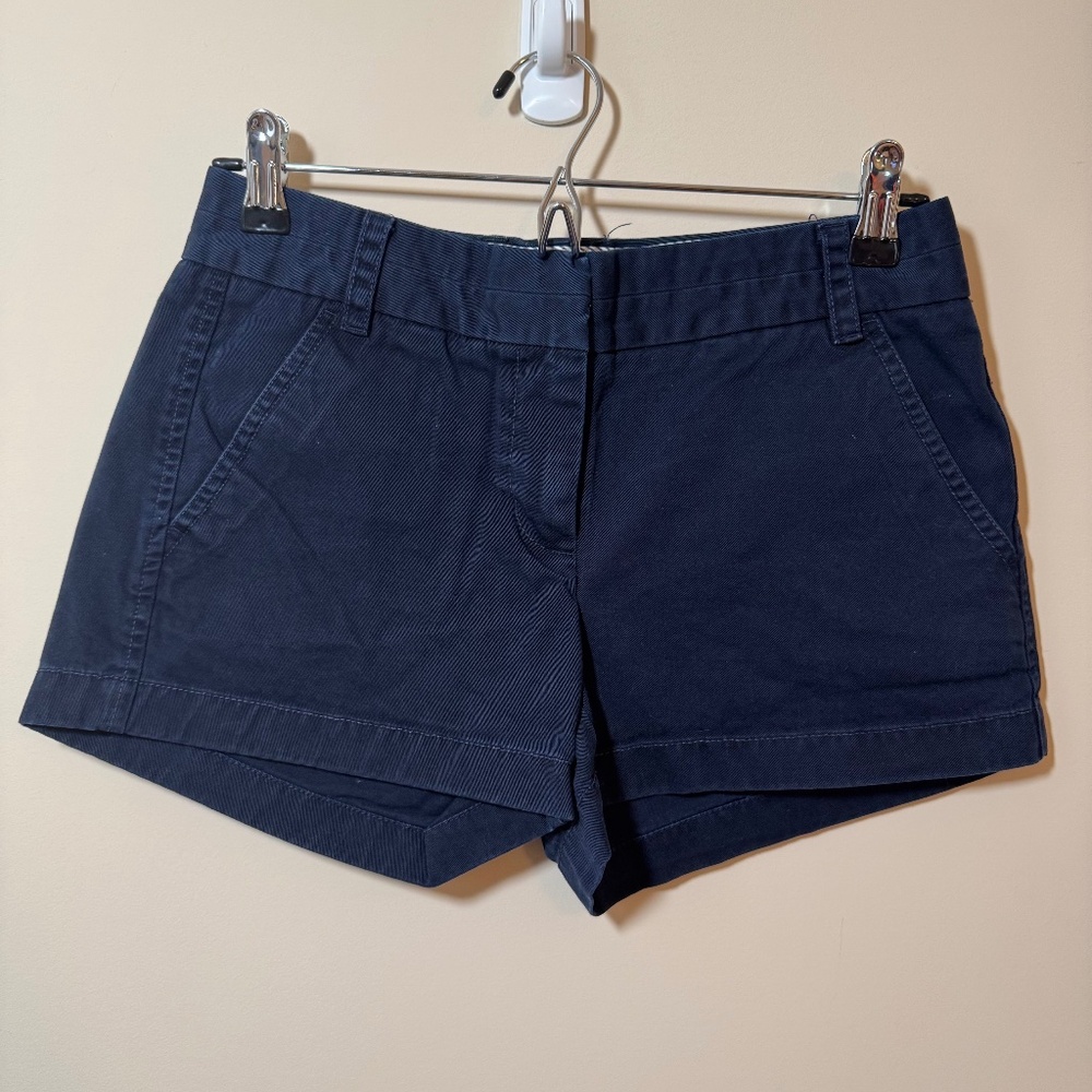 J.Crew Navy Chino Shorts
